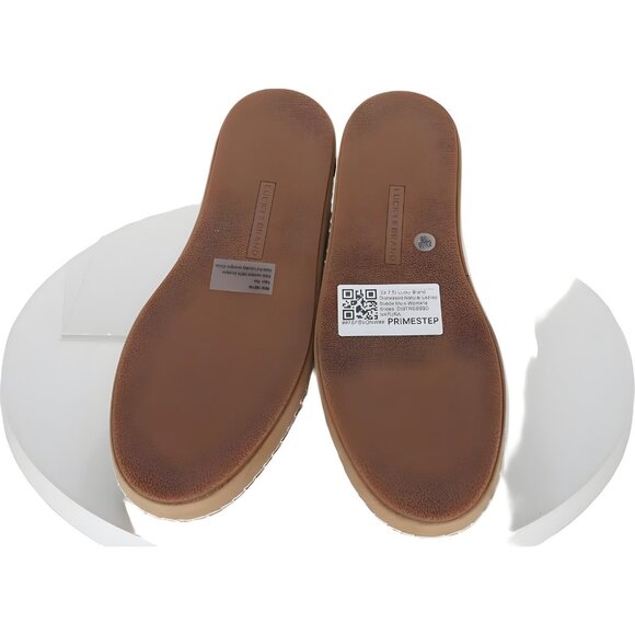 Lucky Brand Distressed Suede Womens Mule Shoes Size 7.5 Excellent - Picture 6 of 6